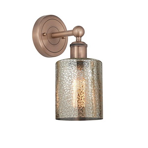 Cobbleskill - 1 Light Wall Sconce In Industrial Style-11.5 Inches Tall and 5 Inches Wide - 1316755