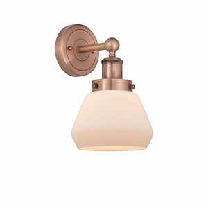 Fulton - 1 Light Wall Sconce In Industrial Style-10 Inches Tall and 6.5 Inches Wide