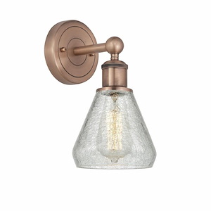 Conesus - 1 Light Wall Sconce In Industrial Style-12.5 Inches Tall and 6 Inches Wide
