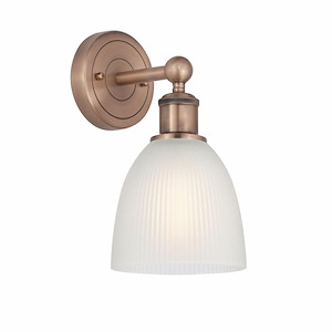 Castile - 1 Light Wall Sconce In Industrial Style-11.5 Inches Tall and 6 Inches Wide - 1316807
