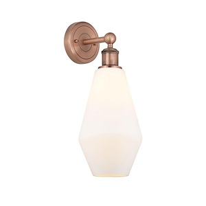 Cindyrella - 1 Light Wall Sconce In Nautiical Style-16.5 Inches Tall and 7 Inches Wide