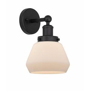 Fulton - 1 Light Wall Sconce In Industrial Style-10 Inches Tall and 6.5 Inches Wide