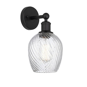Salina - 1 Light Wall Sconce In Industrial Style-11.5 Inches Tall and 5 Inches Wide