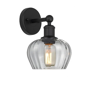 Fenton - 1 Light Wall Sconce In Industrial Style-10 Inches Tall and 6.5 Inches Wide