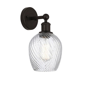 Salina - 1 Light Wall Sconce In Industrial Style-11.5 Inches Tall and 5 Inches Wide