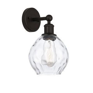 Waverly - 1 Light Wall Sconce In Industrial Style-11 Inches Tall and 6 Inches Wide