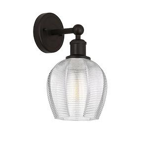 Norfolk - 1 Light Wall Sconce In Industrial Style-11.38 Inches Tall and 5.75 Inches Wide