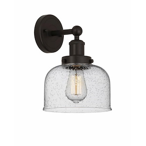 Bell - 1 Light Wall Sconce In Industrial Style-10 Inches Tall and 6.5 Inches Wide