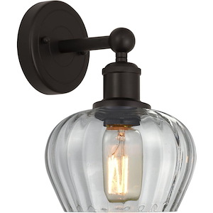 Fenton - 1 Light Wall Sconce-9.75 Inch Tall and 6.5 Inch Wide - 1289840