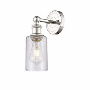 Clymer - 1 Light Wall Sconce In Art Deco Style-11.38 Inches Tall and 3.88 Inches Wide