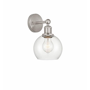Athens - 1 Light Wall Sconce In Industrial Style-10.63 Inches Tall and 6 Inches Wide
