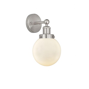 Beacon - 1 Light Wall Sconce In Industrial Style-10 Inches Tall and 6.5 Inches Wide - 1289795
