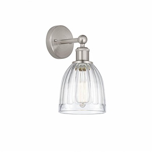 Brookfield - 1 Light Wall Sconce In Industrial Style-11.5 Inches Tall and 5.75 Inches Wide