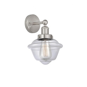 Oxford - 1 Light Wall Sconce In Industrial Style-10 Inches Tall and 6.5 Inches Wide