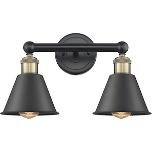 Edison - 2 Light Bath Vanity-9.75 Inch Tall and 15.5 Inch Wide - 1426681