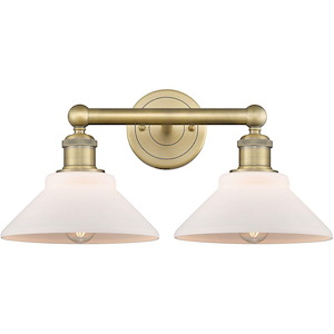 Orwell - 2 Light Bath Vanity-9.25 Inch Tall and 17.38 Inch Wide - 1426658