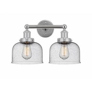 Bell - 2 Light Bath Vanity In Industrial Style-10 Inches Tall and 15.5 Inches Wide - 1289899