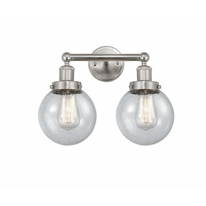 Beacon - 2 Light Bath Vanity In Industrial Style-10 Inches Tall and 15.5 Inches Wide - 1289860