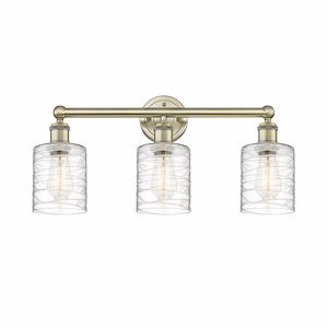 Cobbleskill - 3 Light Bath Vanity In Industrial Style-11.5 Inches Tall and 23 Inches Wide - 1316869