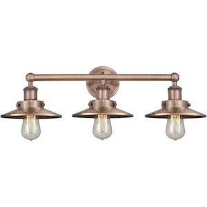 Edison - 3 Light Bath Vanity-7.25 Inch Tall and 26 Inch Wide - 1426643