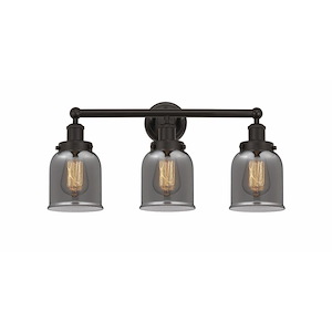 Oxford - 3 Light Bath Vanity In Industrial Style-10 Inches Tall and 24.5 Inches Wide - 1289933