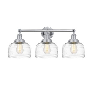 Bell - 3 Light Bath Vanity In Industrial Style-10 Inches Tall and 24.5 Inches Wide - 1290003