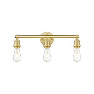 Edison - 3 Light Bath Vanity In Modern Style-6 Inches Tall and 18 Inches Wide