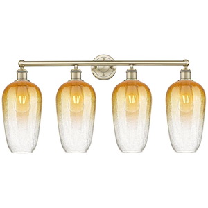Brookhaven Flute - 4 Light Bath Vanity-17.25 Inch Tall and 34 Inch Wide - 1387806