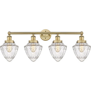 Bullet - 4 Light Bath Vanity-13.25 Inch Tall and 34 Inch Wide - 1426780