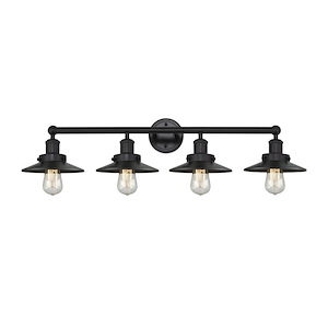 Railroad - 4 Light Bath Vanity-7.25 Inch Tall and 35 Inch Wide - 1311348