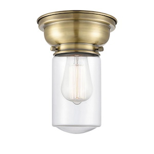 Dover - 1 Light Flush Mount In Traditional Style-7.9 Inches Tall and 6.25 Inches Wide - 1325869