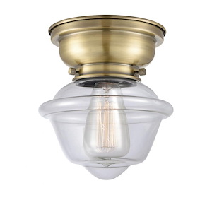 Oxford - 1 Light Flush Mount In Traditional Style-7.15 Inches Tall and 7.5 Inches Wide - 1289972