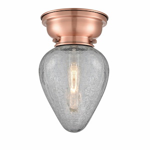 Geneseo - 1 Light Flush Mount In Industrial Style-10.15 Inches Tall and 6.5 Inches Wide