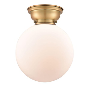 Beacon - 1 Light Flush Mount-12.75 Inch Tall and 10 Inch Wide - 1290008