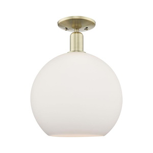 Athens - 1 Light Semi-Flush Mount-15.13 Inch Tall and 11.75 Inch Wide - 1387843