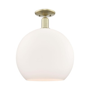 Athens - 1 Light Semi-Flush Mount-18.13 Inch Tall and 13.75 Inch Wide - 1387824