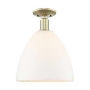 Bristol - 1 Light Semi-Flush Mount-14.5 Inch Tall and 12 Inch Wide - 1387885