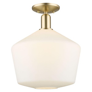 Cindyrella - 1 Light Semi-Flush Mount-14.5 Inch Tall and 12 Inch Wide - 1387803