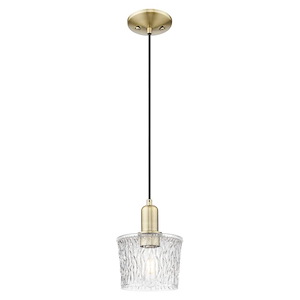 Niagara - 1 Light Cord Hung Mini Pendant-9.33 Inch Tall and 6.5 Inch Wide - 1387921