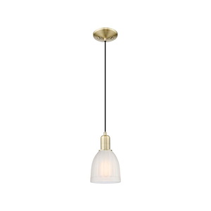 Brookfield - 1 Light Cord Hung Mini Pendant-10.2 Inch Tall and 5.75 Inch Wide - 1387929