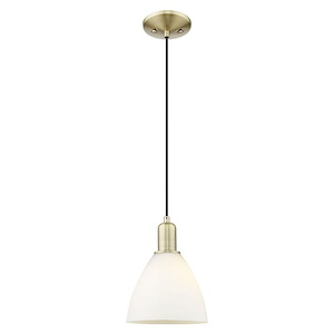 Bristol - 1 Light Cord Hung Mini Pendant-10.33 Inch Tall and 7.5 Inch Wide - 1387952