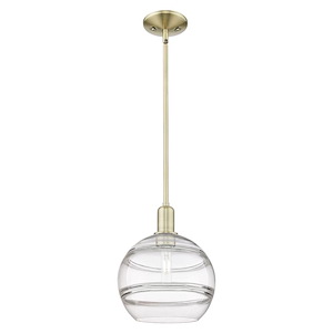 Rochester - 1 Light Stem Hung Mini Pendant-12.25 Inch Tall and 10 Inch Wide - 1388073