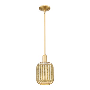 Preston - 1 Light Stem Hung Mini Pendant-12.38 Inch Tall and 6.75 Inch Wide - 1373990