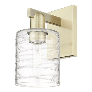 Cobbleskill - 1 Light Deco Swirl Wall Sconce-10.75 Inch Tall and 5 Inch Wide - 1387999