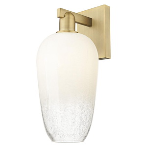 Brookhaven Flute - 1 Light Wall Sconce-7 Inch Tall and 11 Inch Wide - 1372740