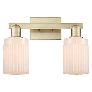 Hadley - 2 Light Bath Vanity-10.75 Inch Tall and 15.5 Inch Wide - 1388072