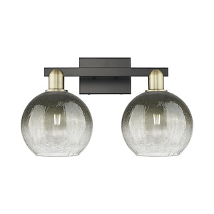 Brookhaven Globe - 2 Light Bath Vanity-11.88 Inch Tall and 18.88 Inch Wide - 1428218