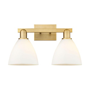 Bristol - 2 Light Bath Vanity-11 Inch Tall and 19 Inch Wide - 1388071
