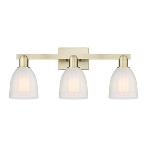 Brookfield - 3 Light Bath Vanity-11.13 Inch Tall and 24.75 Inch Wide - 1388145