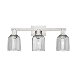 Bridal Veil - 3 Light Bath Vanity-10.75 Inch Tall and 24 Inch Wide - 1374116